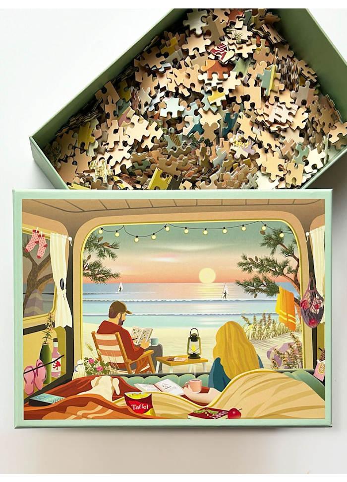 CAMPER BY THE OCEAN - Puzzle 1000 pcs