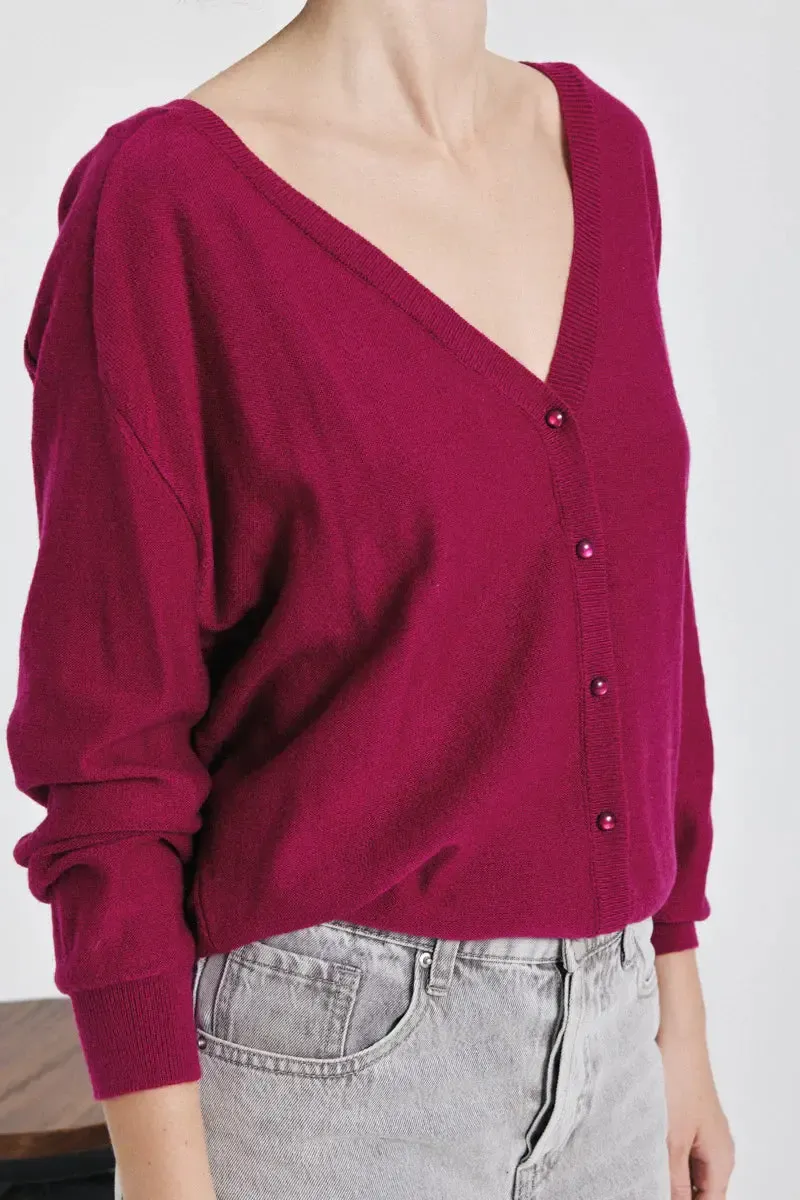 CARDIGAN DOHA PINK