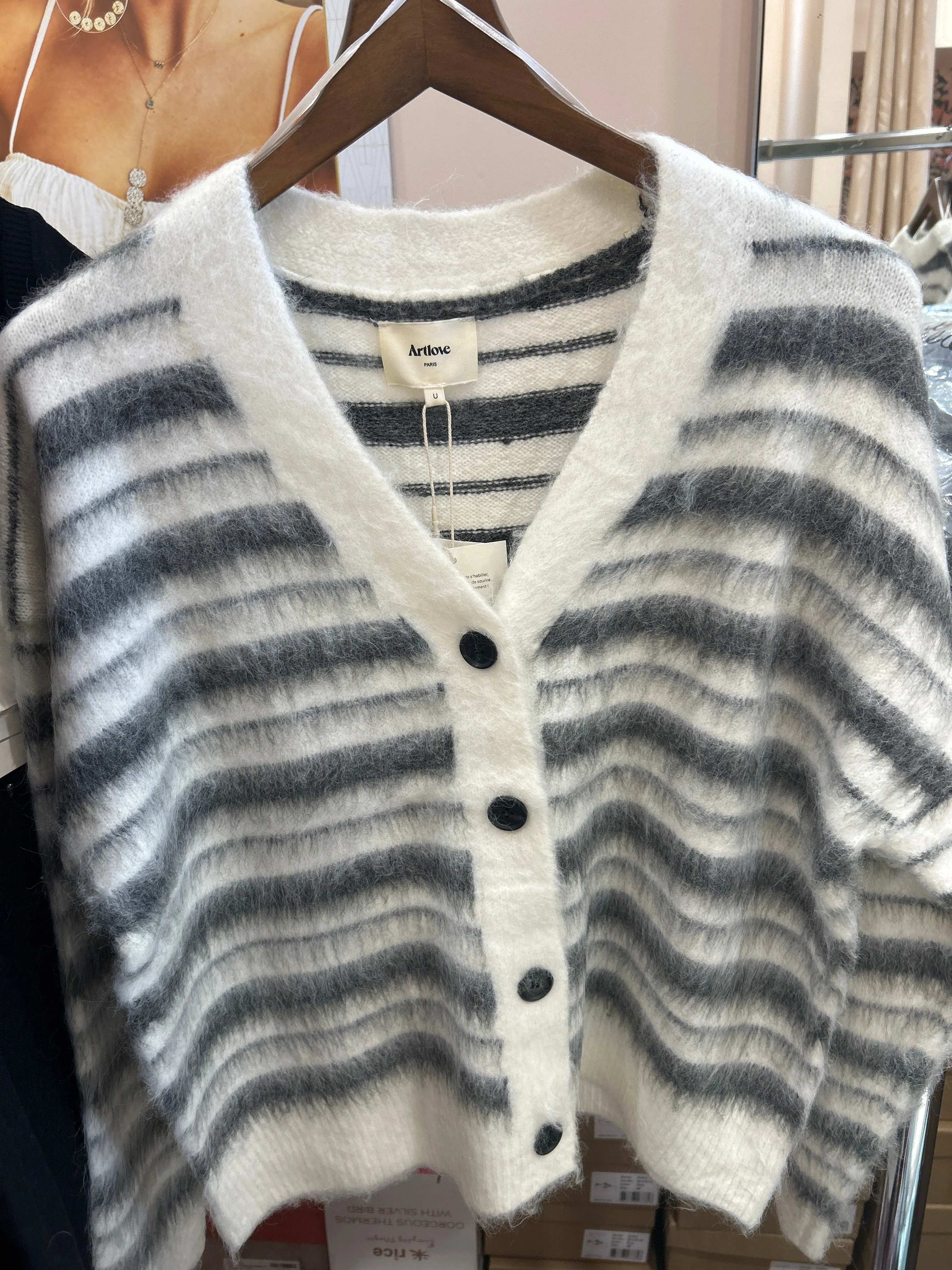 CARDIGAN VANESSA D-GRAY