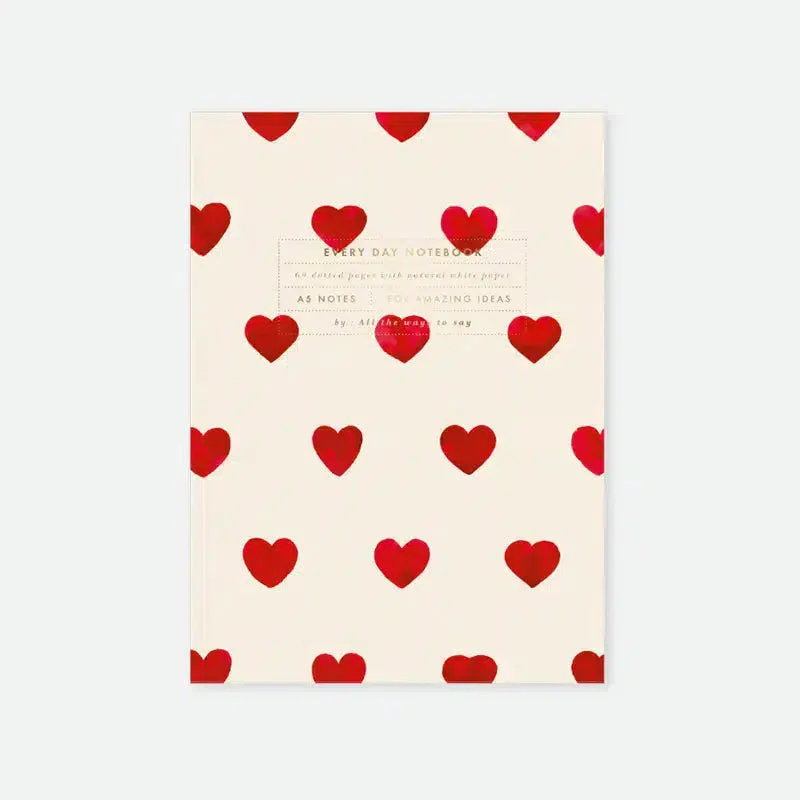 Carnet A5 I  Hearts
