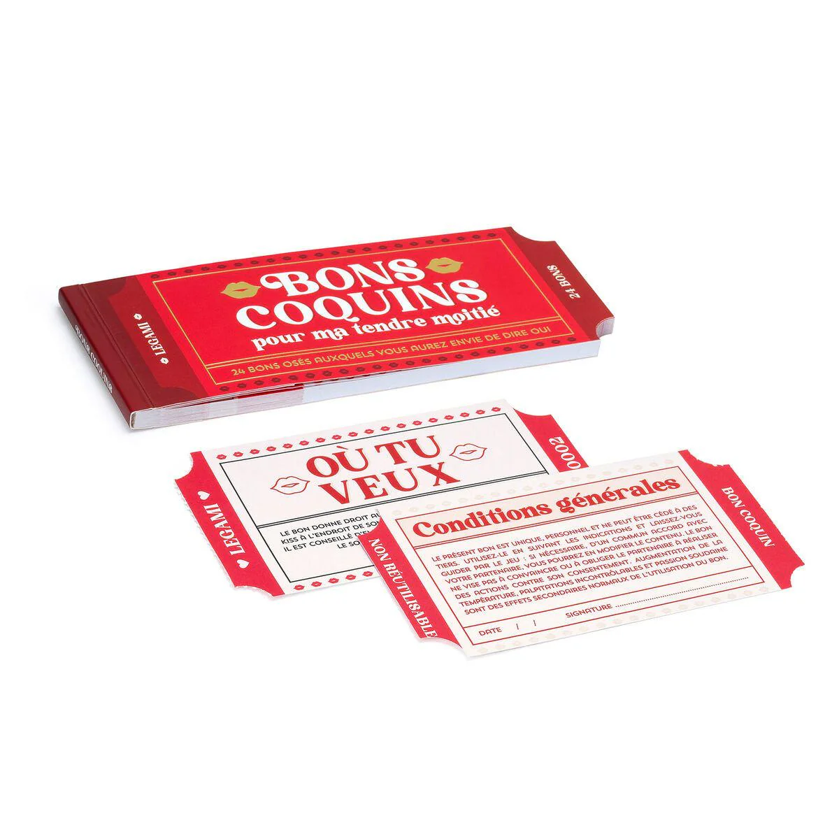 Carnet de 24 Bons Coquins - Français - Image 2