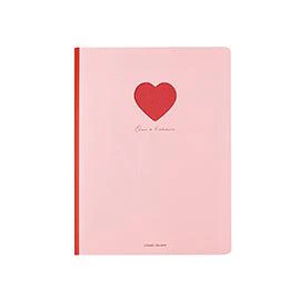 Carnet ligné I Grand I Coeur