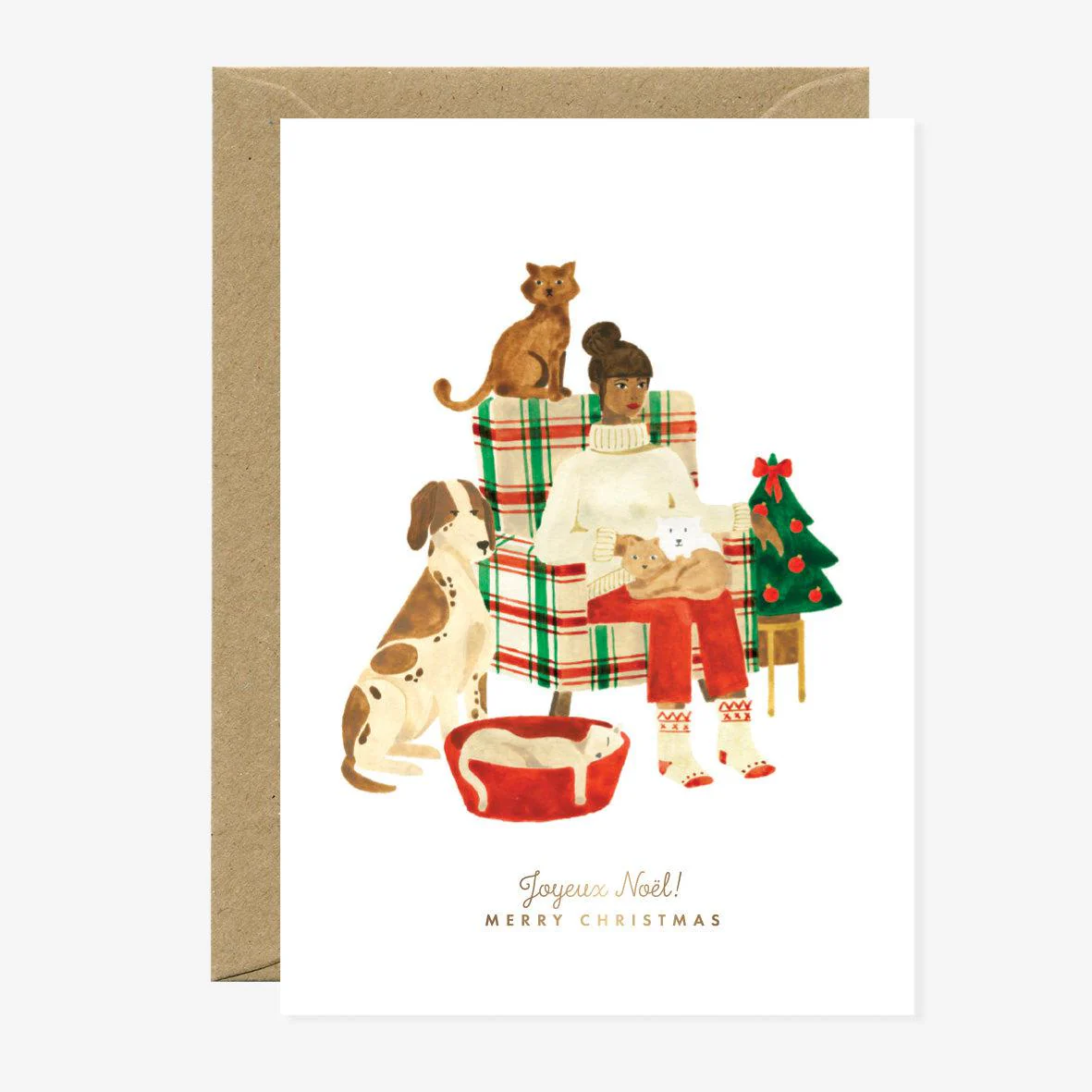 CARTE ANNIVERSAIRE | CHRISTMAS FAMILY