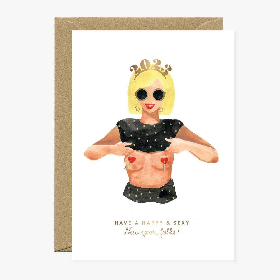 CARTE ANNIVERSAIRE | NEW YEAR TITS