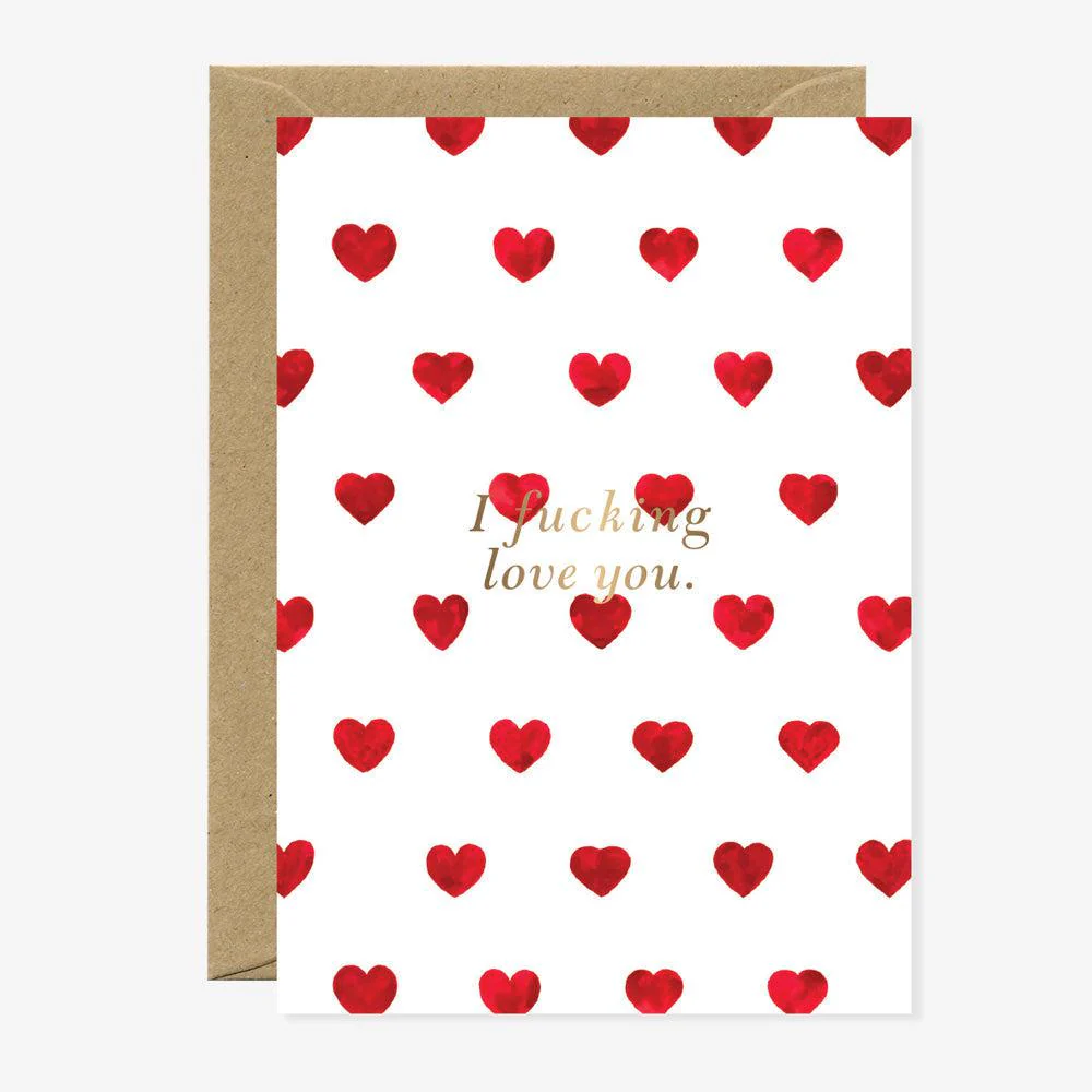 CARTE / I FUCKING LOVE YOU