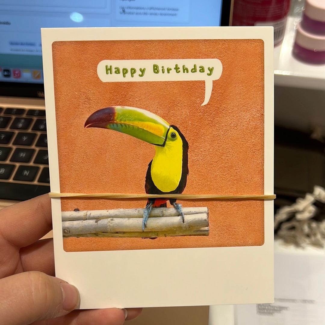 Carte postale - Format Polaroide - Happy birthday