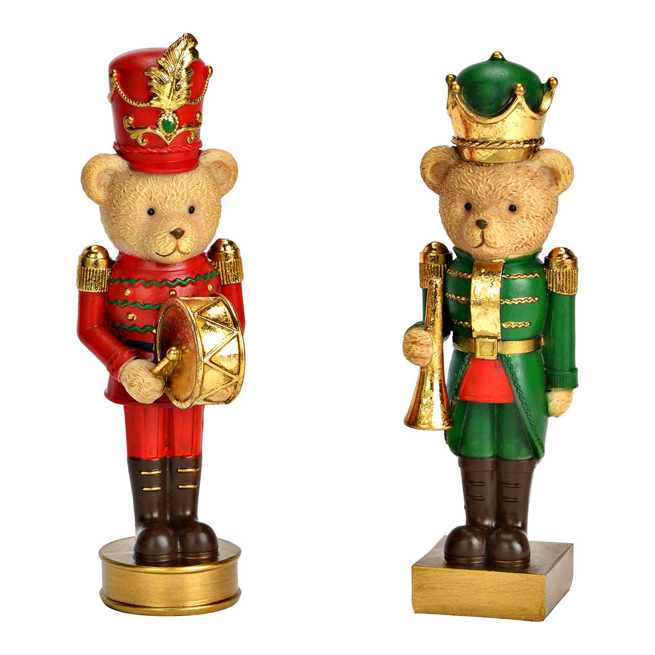 Casse-noisette ours en poly, multicolore (L/H/P) 4x16x4cm