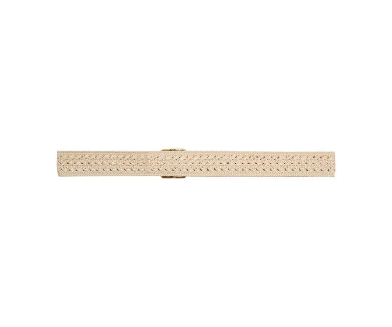CEINTURE PASTILLE ECRU - Image 2