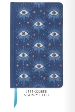 Celestial Bookcloth Journal - Starry Eyed (FSC Mix Credit)
