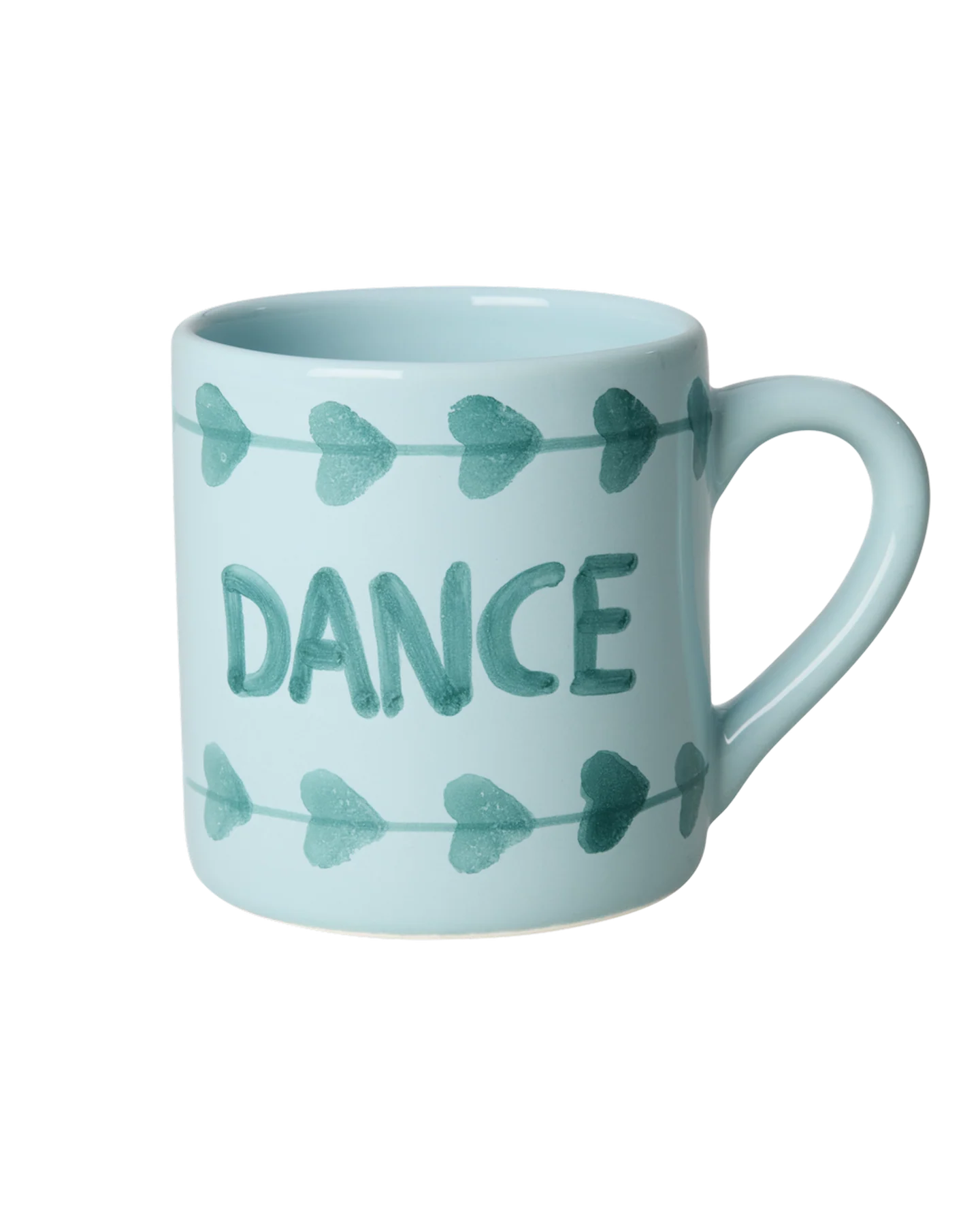 Ceramic Mug with Hand-painted DANCE - 420