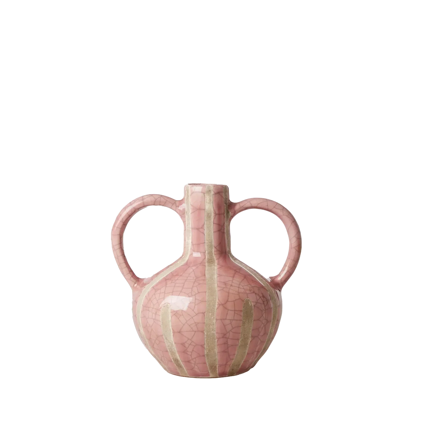 Céramique Vase - Rose clair - Image 2