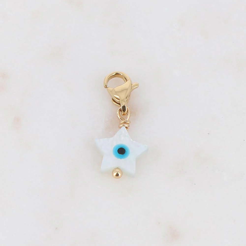 Charm doré Iris Etoile
