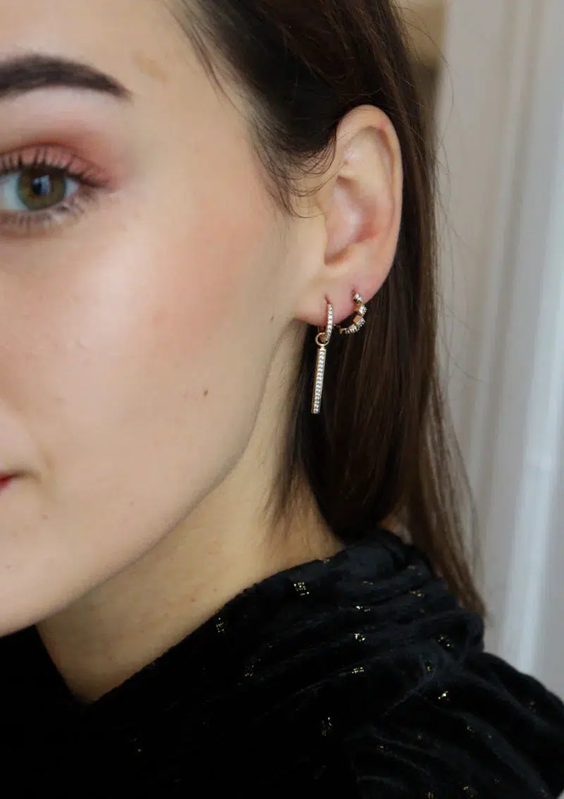 Charme pour boucle - Barre brillante - Image 3