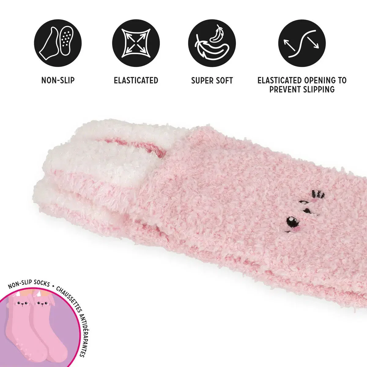 Chaussettes antidérapantes  - IT'S A MATCH! - BUNNY - KID - Image 3
