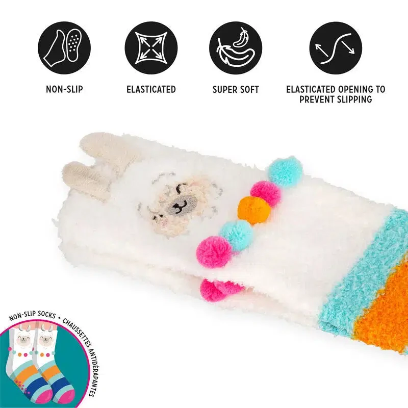 Chaussettes antidérapantes  - IT'S A MATCH! - LLAMA - ADULT - Image 3