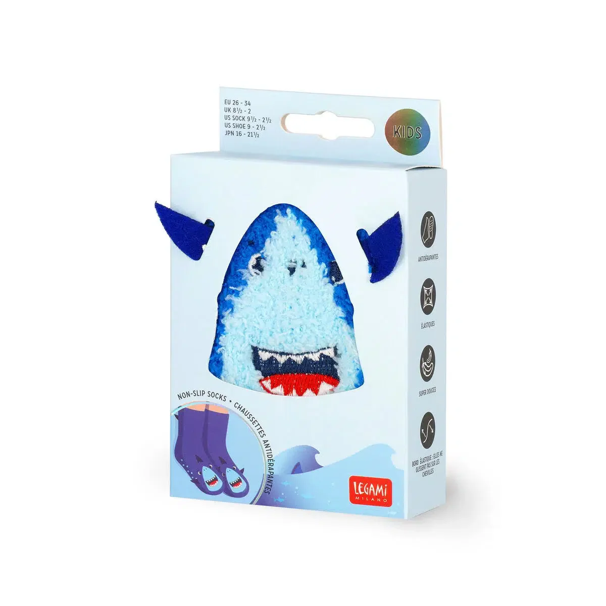 Chaussettes antidérapantes - IT'S A MATCH! - SHARK - KID - Image 4