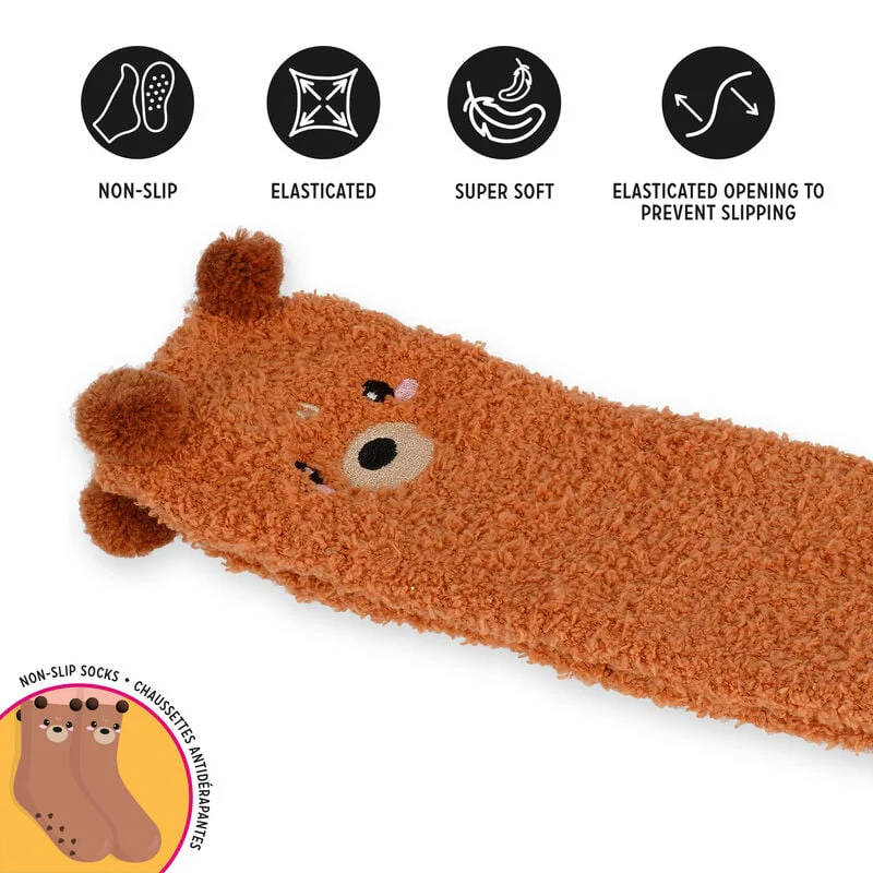 Chaussettes antidérapantes - IT'S A MATCH! - TEDDY BEAR - ADULT - Image 3
