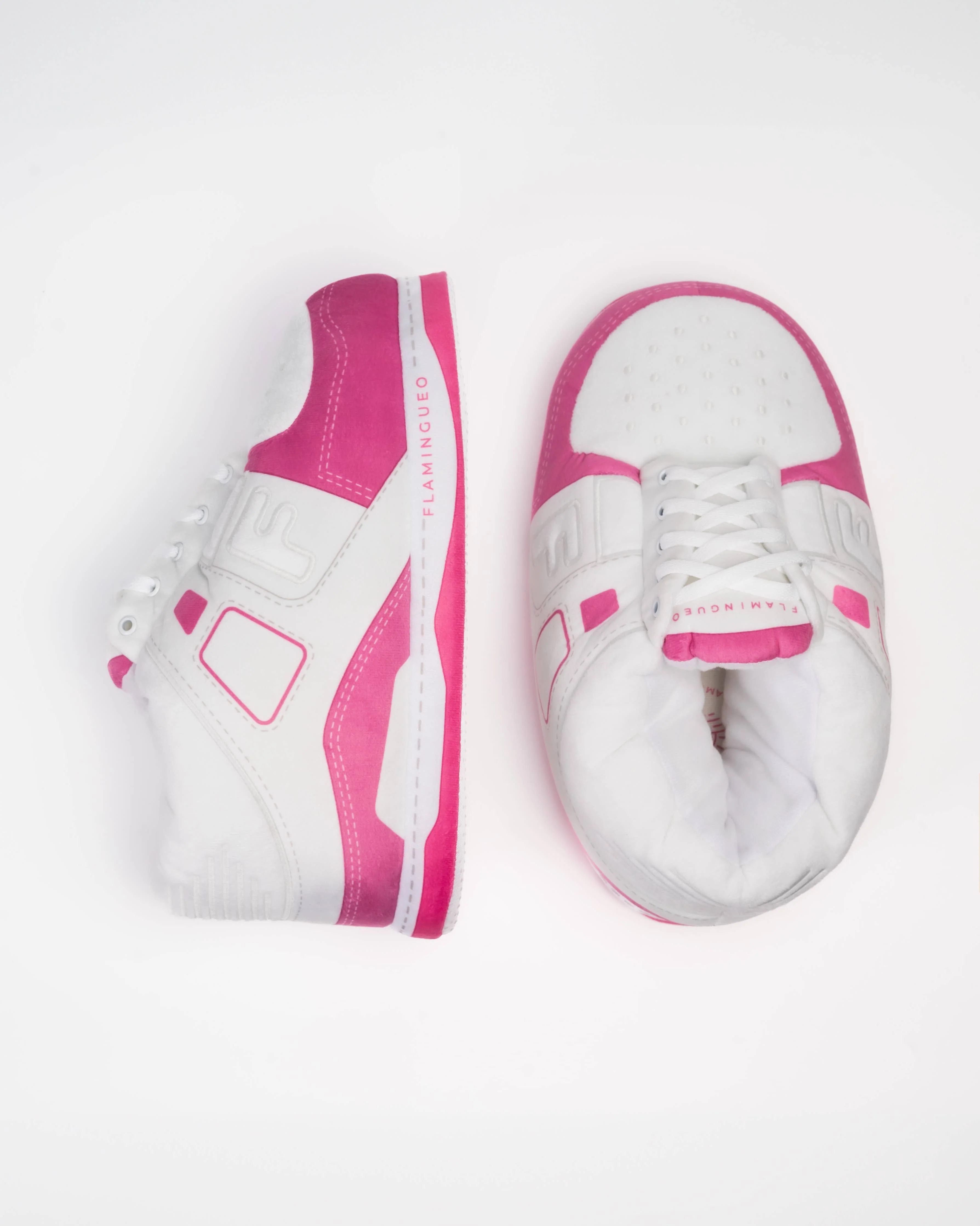Chaussures de maison unisexes roses SMILES