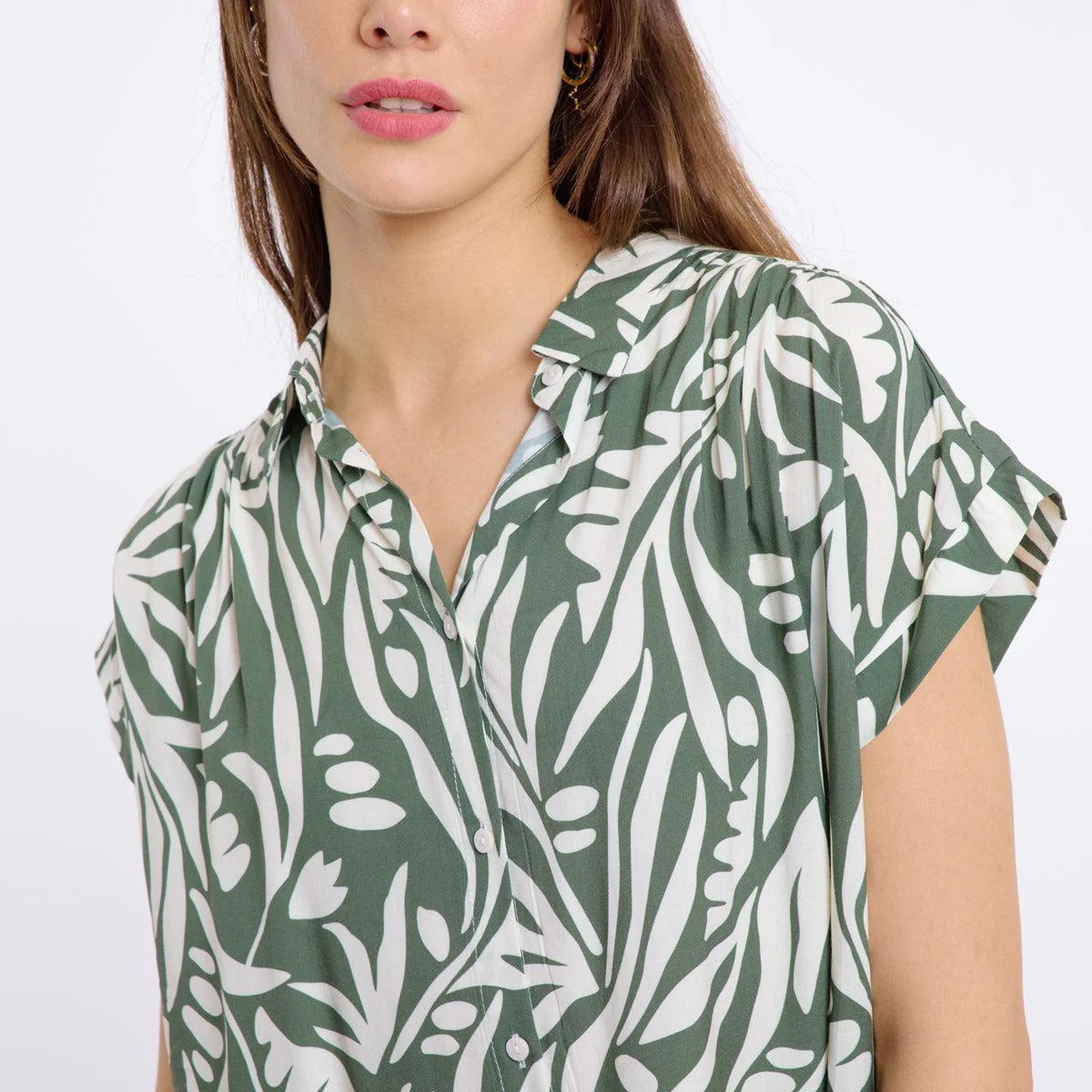 Chemise Chanice I Khaki - Image 2