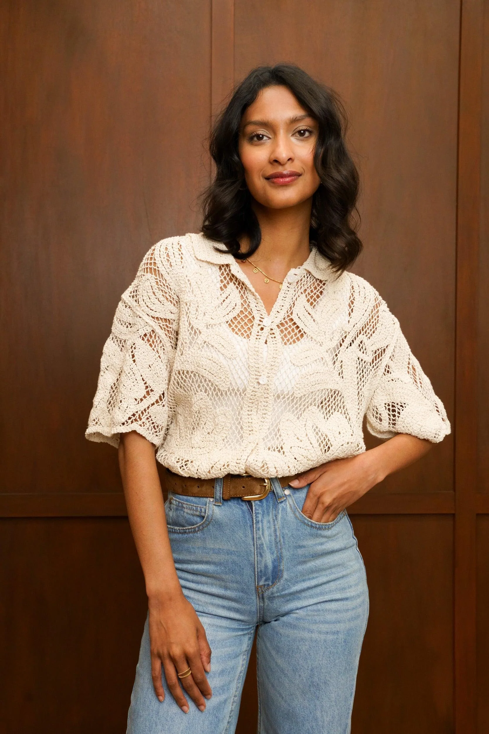 Chemise crochet Maryline - Image 2