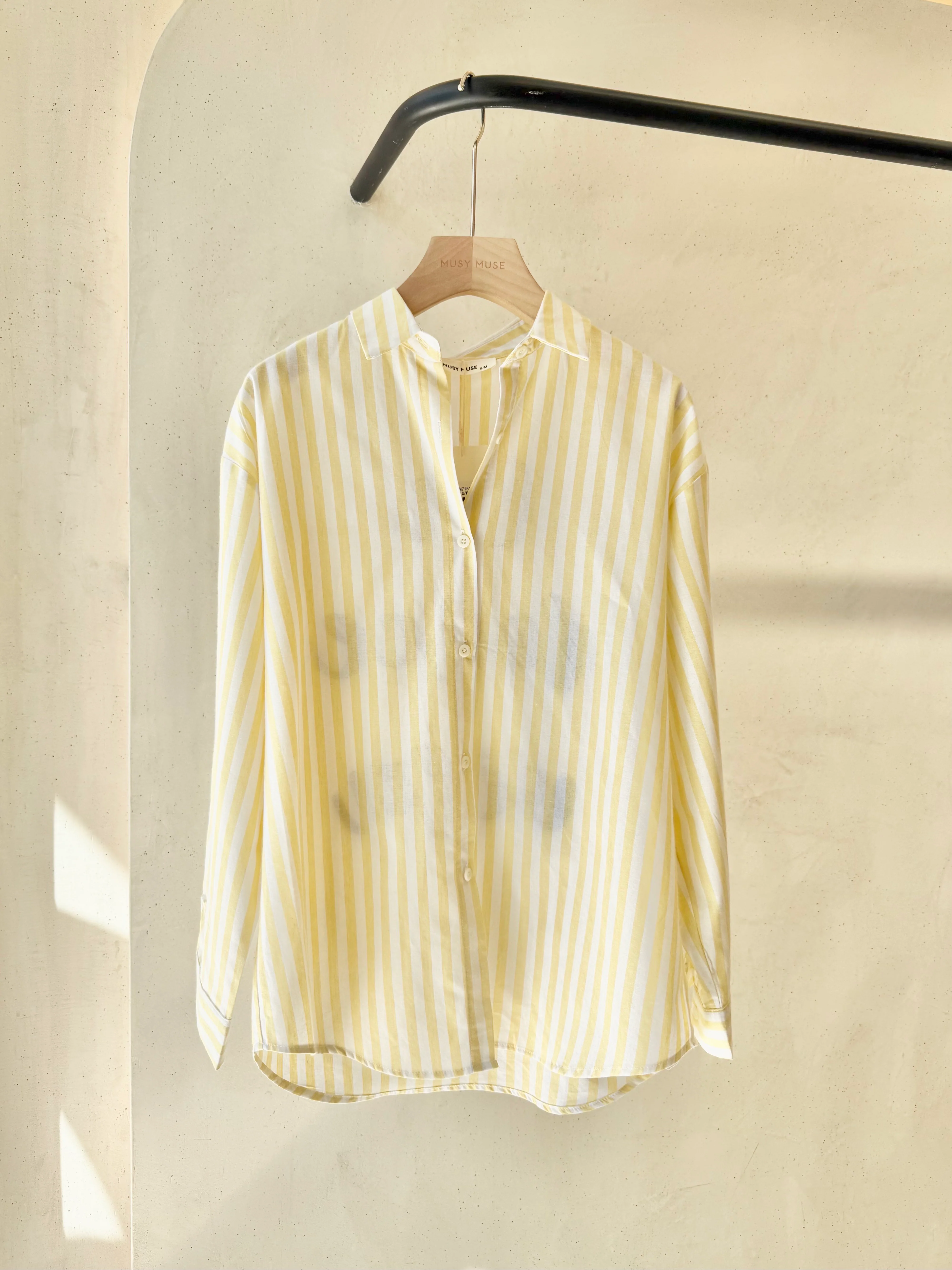 Chemise I La dolce Vita I Jaune - Image 2