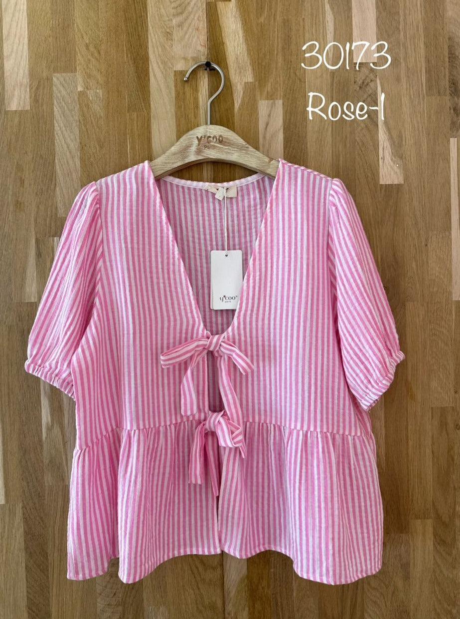 Chemise Léa I Rose
