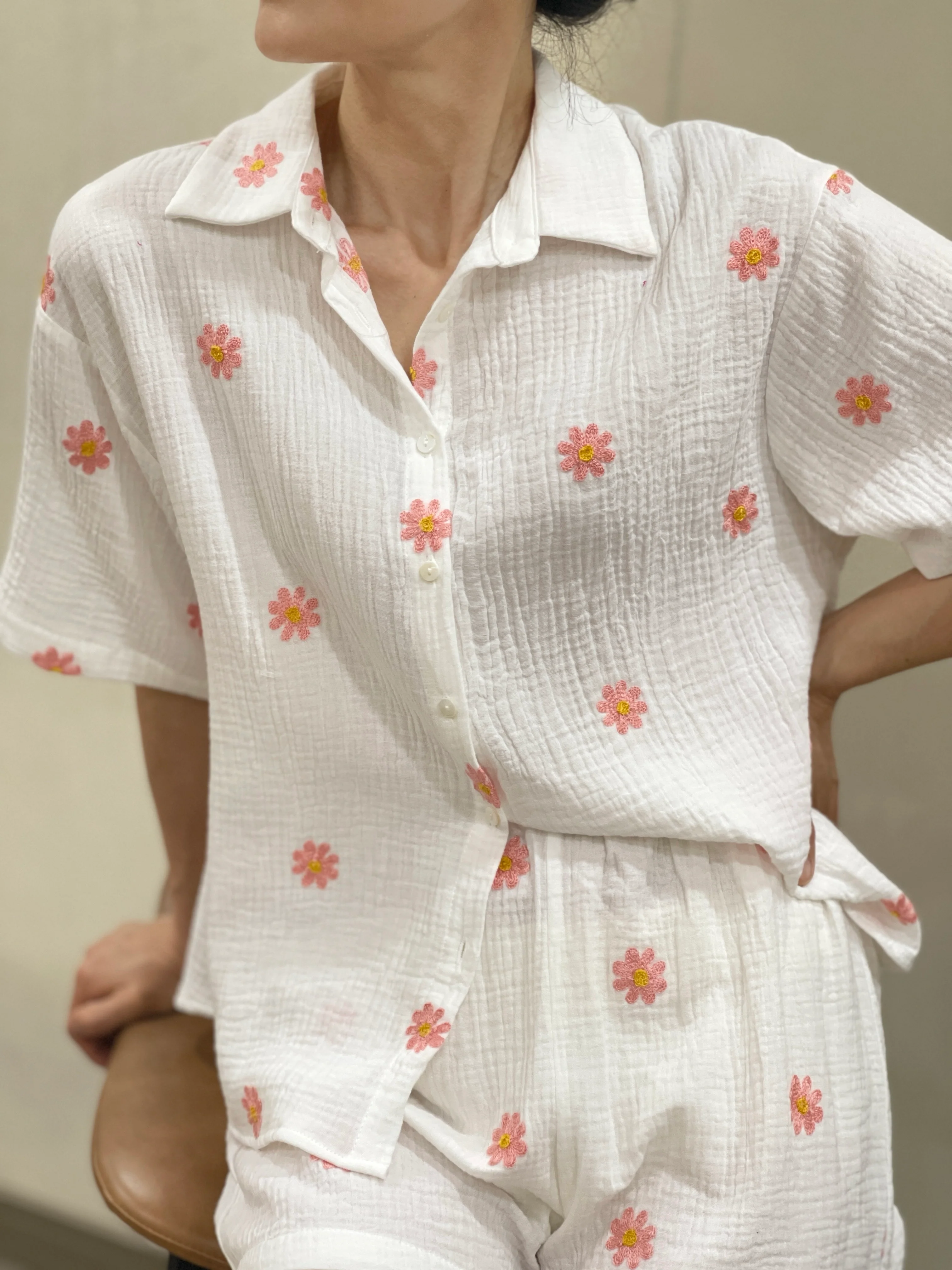 Chemise Margarette I Ecru