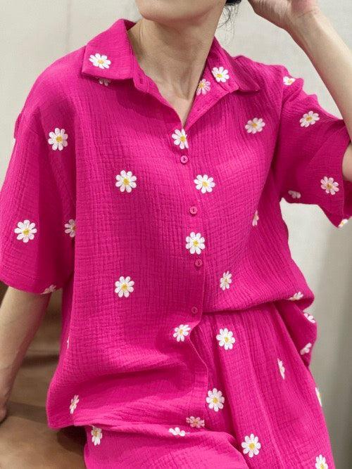 Chemise Margarette I Fuchsia