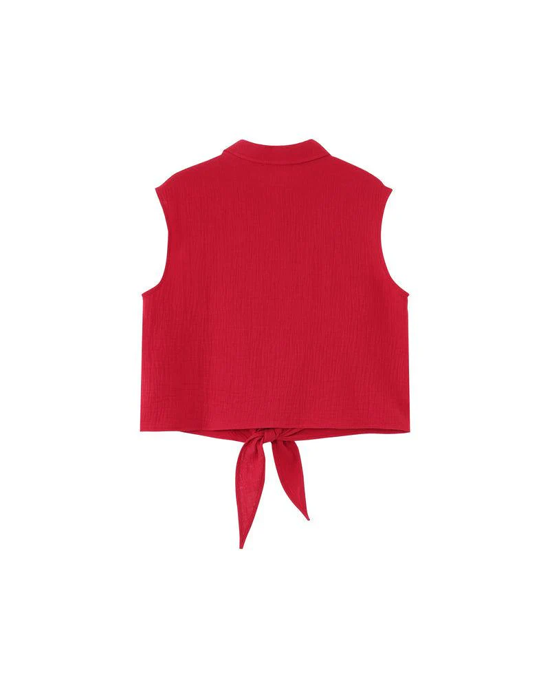 CHEMISE REGLISSE CERISE - Image 2