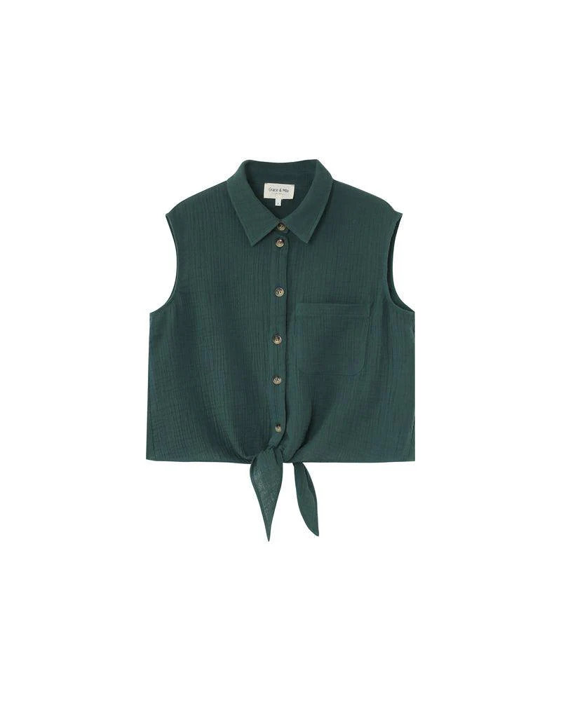 CHEMISE REGLISSE EMERAUDE