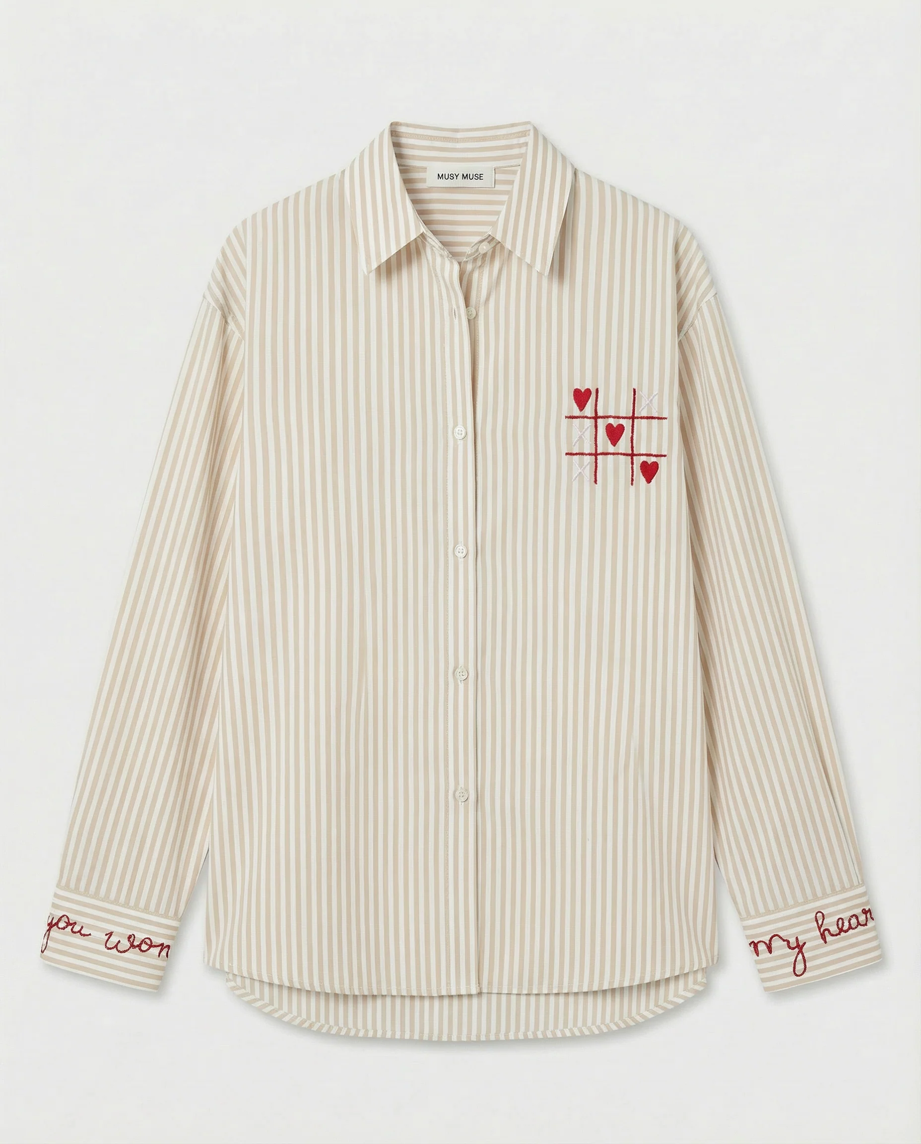 Chemise Romance I Beige - Image 2