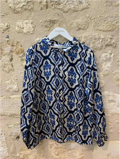 Chemise Sanda I Bleu