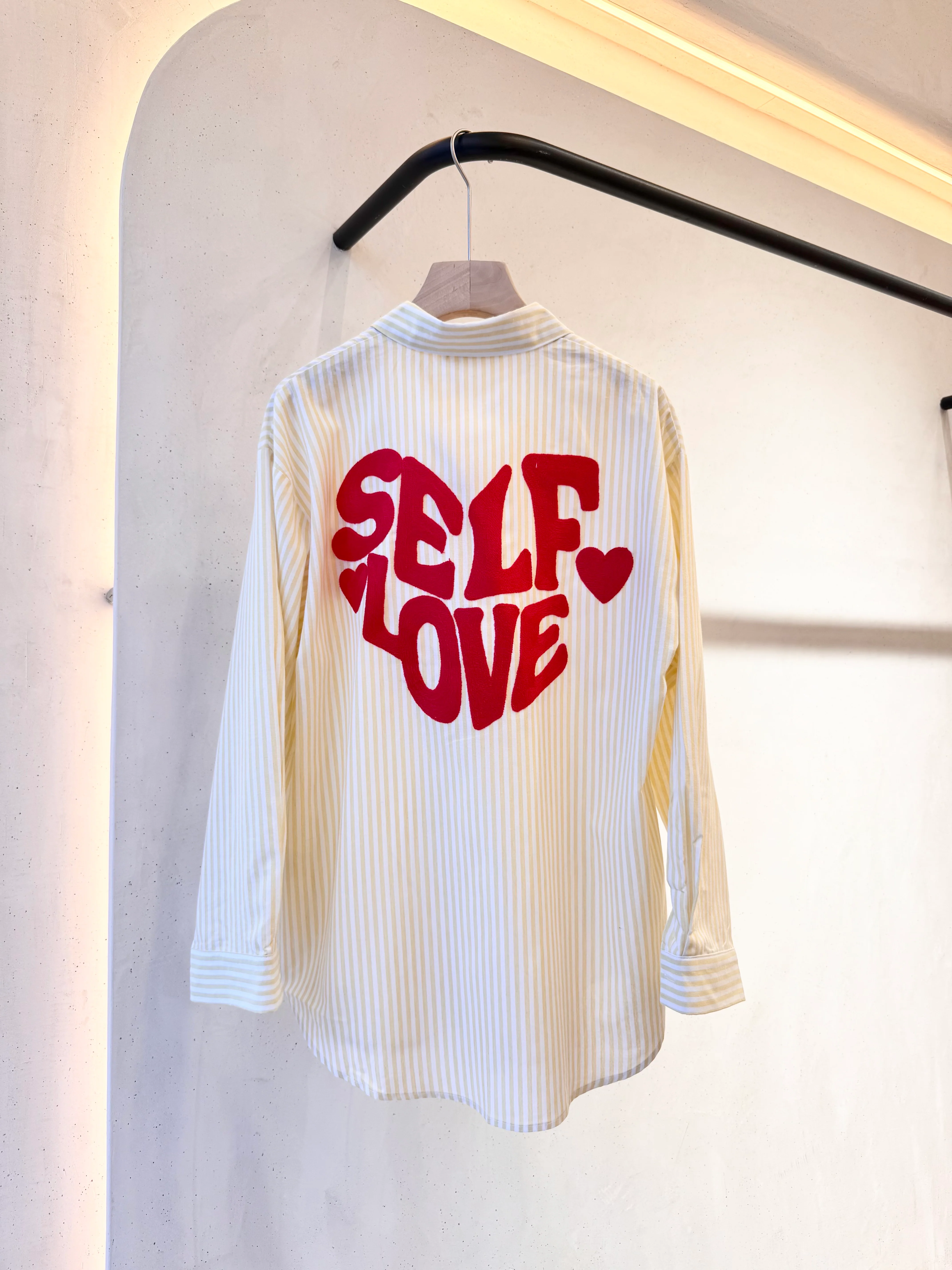 Chemise Self Love I Jaune