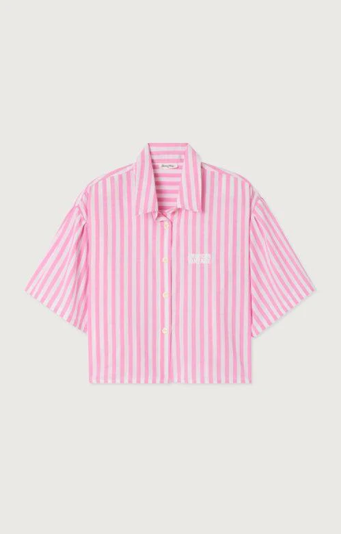 CHEMISE VEXTOWN I RAYURE ROSE
