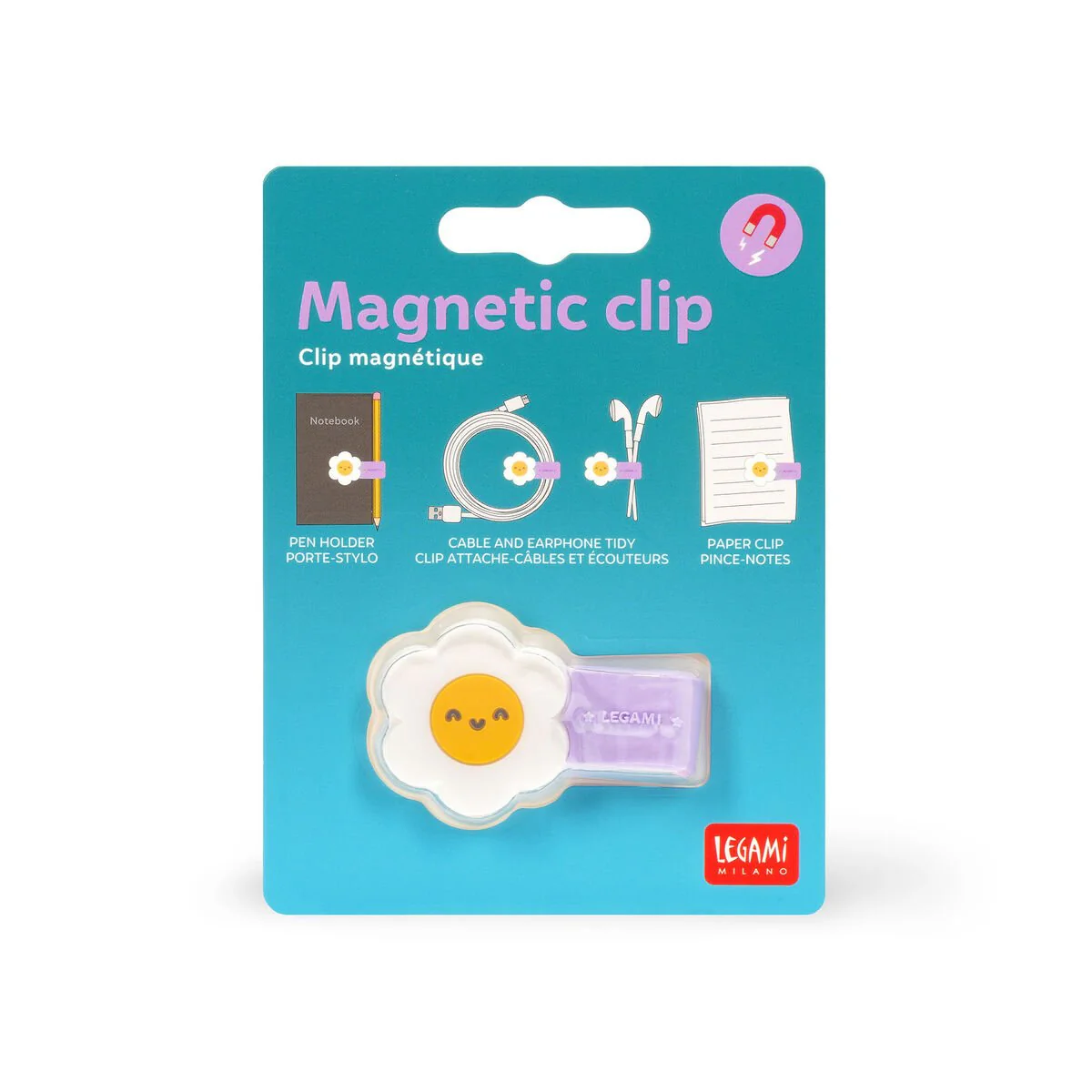 CLIP MAGNÉTIQUE - MAGNETIC CLIP_KIT_6 PCS - DAISY