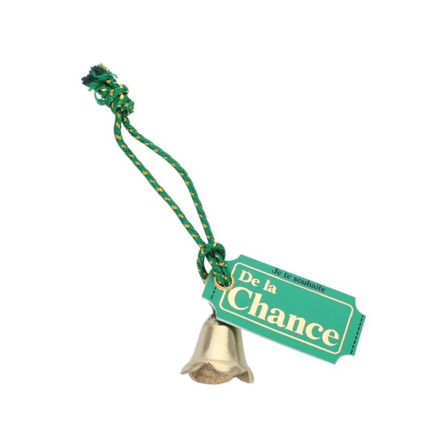 Clochette à souhait "De la chance"