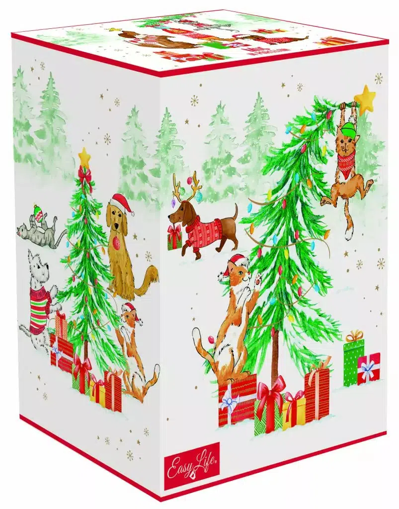 Coffret 1 Mug Geant En Porcelaine Fine 60 Cl Christmas gang - Image 2