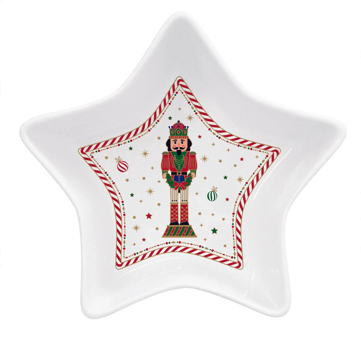 COFFRET BOL ETOILE D15CM EN PORCELAINE NUTCRACKER TWIST - Image 2