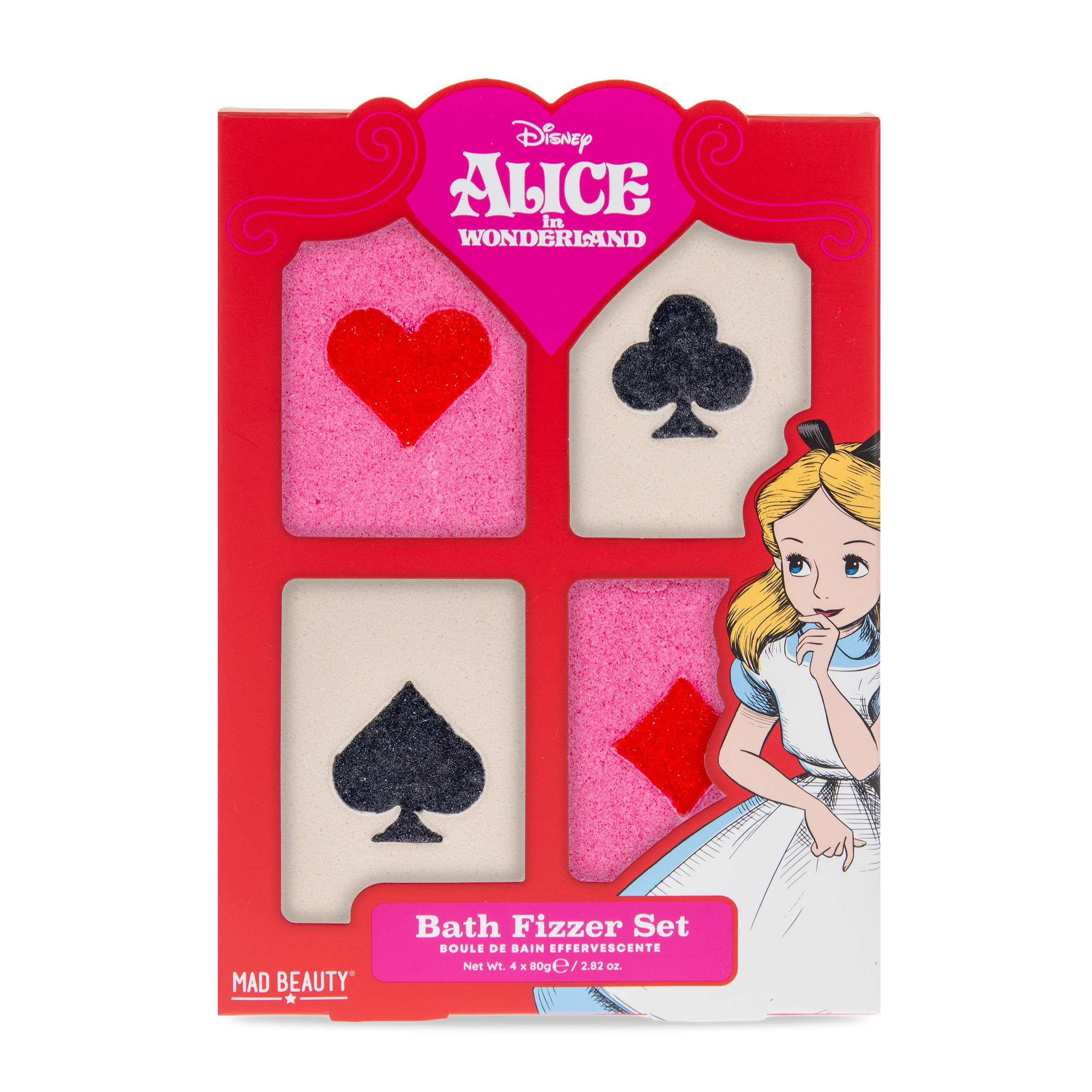 Coffret de Bombes de Bain Mad Beauty Disney Alice au Pays des Merveilles