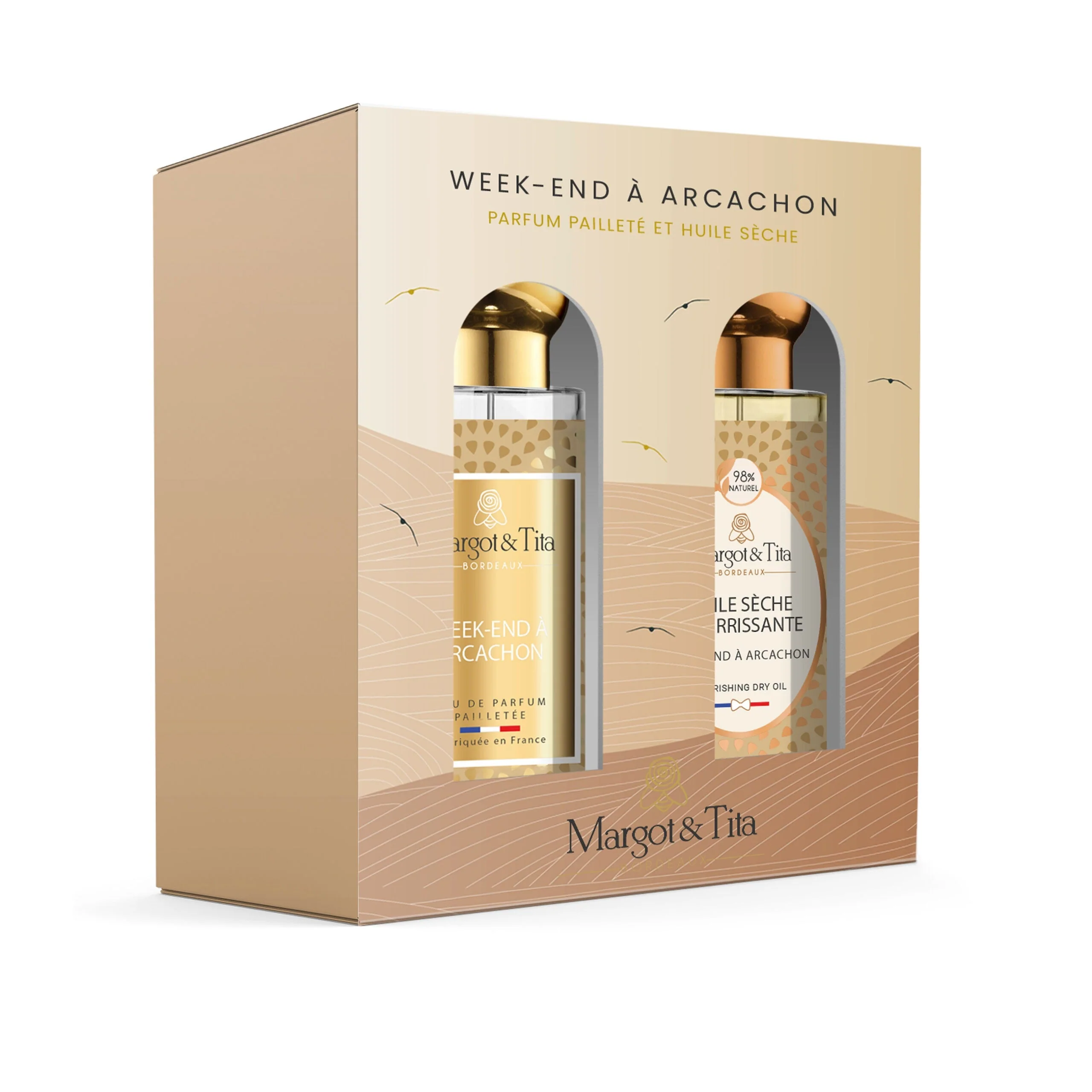 Coffret huile et parfum Week-end à Arcachon - Image 2