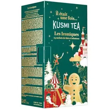 Coffret Les Iconiques bio - 24 sachets thés et infusions aromatisés