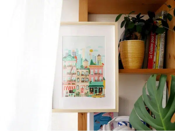 COFFRET PEINTURE AU NUMÉRO - NEW YORK PAR HOGLET AND CO - Image 3