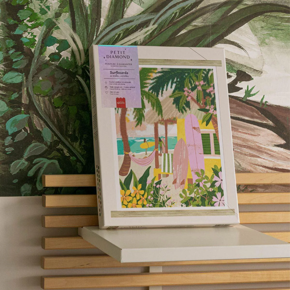 Coffret Petit Diamond - Diamond Painting Surfboards par Julia Cornelius - Image 3