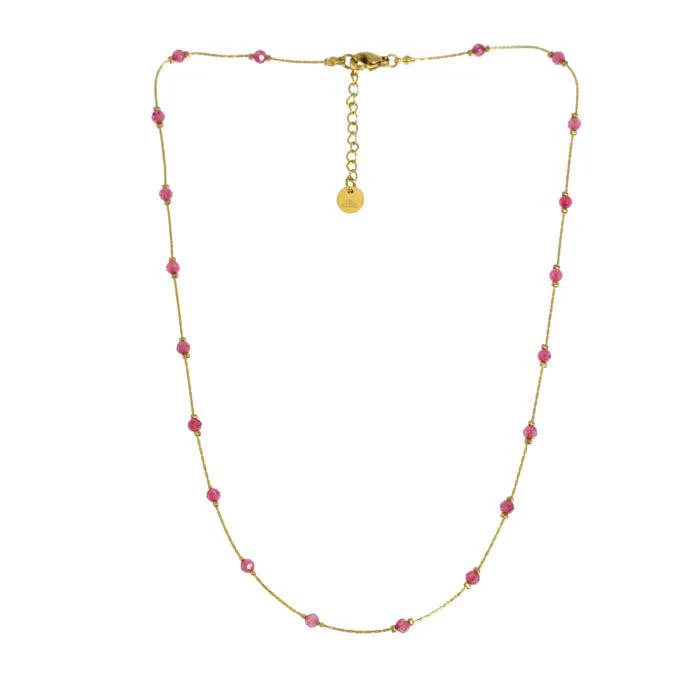 Collier acier Bibi I Rose