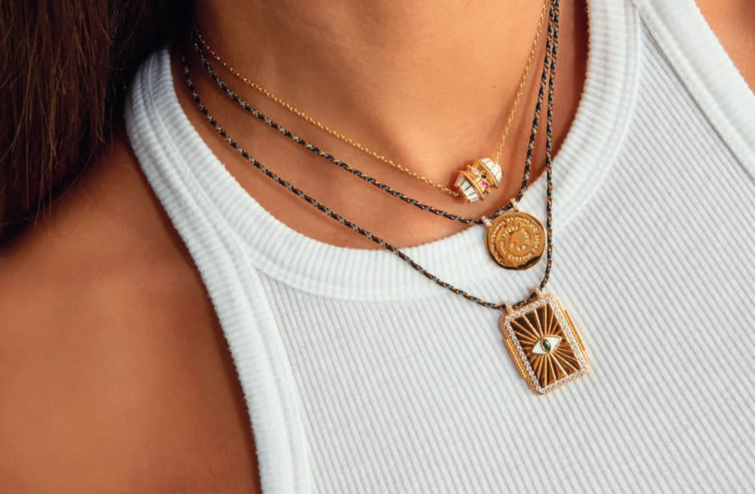 COLLIER - EYE BOHEME