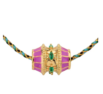 COLLIER - FUCHSIA TALISMAN