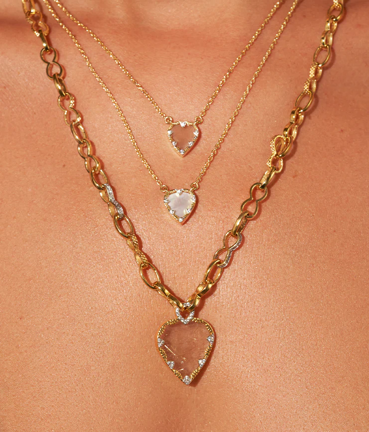 COLLIER LIMA - QUARTZ RUTILE