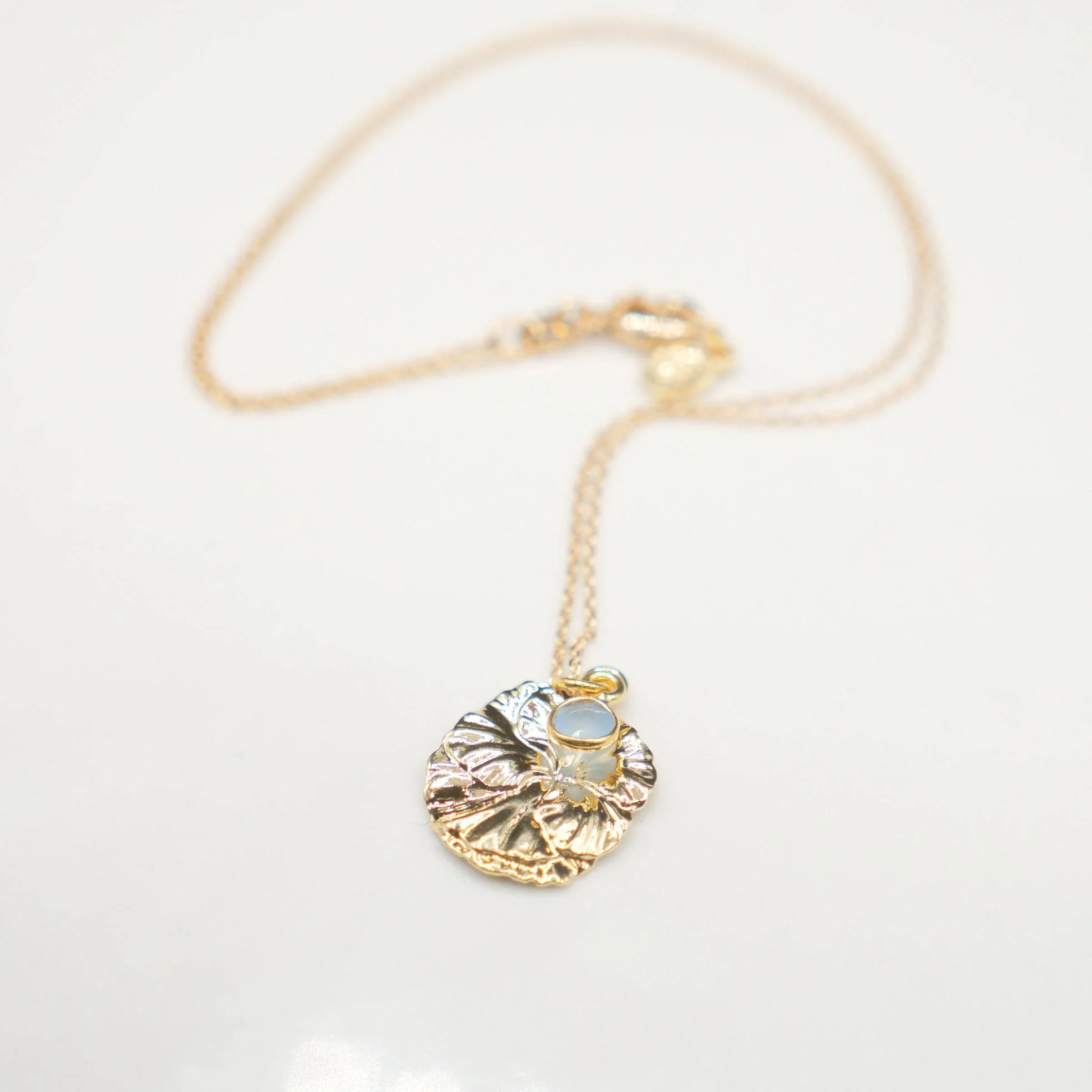 Collier Maline - Pierre bleu
