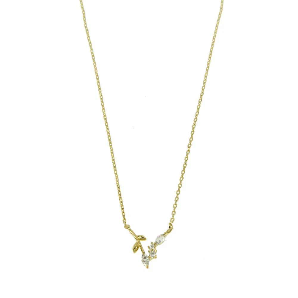 Collier plaqué or Nawelle