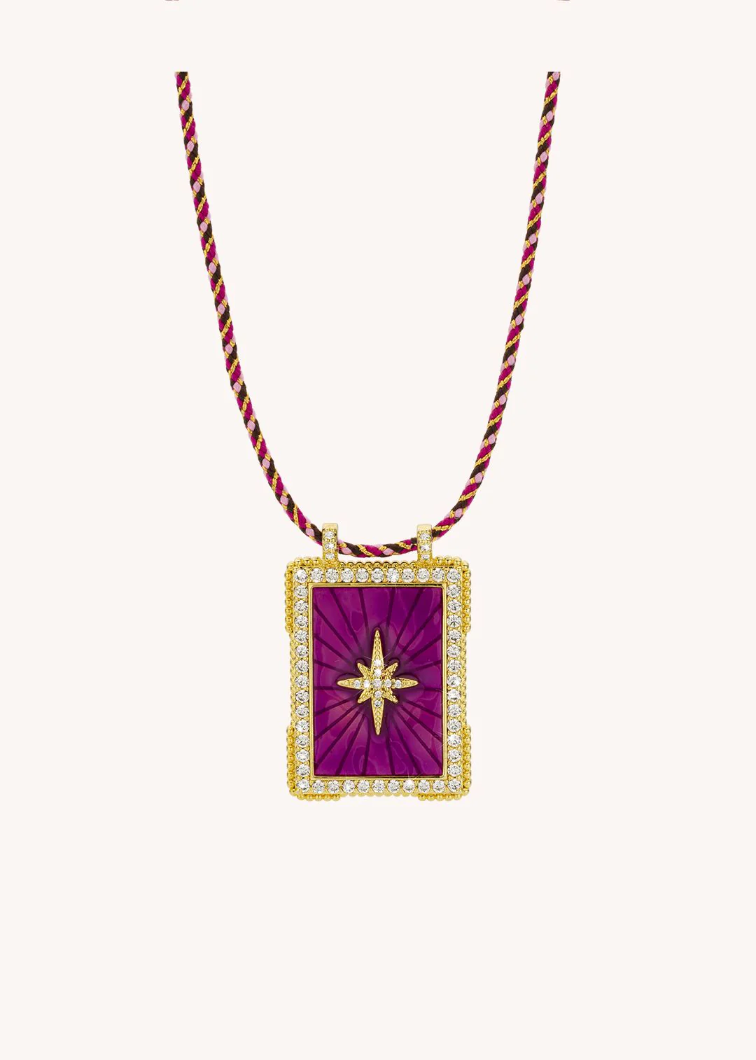 COLLIER - PURPLE DIWALI BOHEME